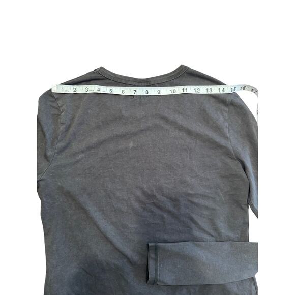 DESIGUAL Carla Love Lettering Long Sleeve Tee in Sz Large - Picture 9 of 10